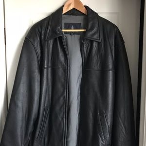 Men’s Leather Coat